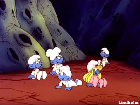 Smurfette Learns to Relax w/ Lazy Smurf! 😴 The Smurfs Full Scene